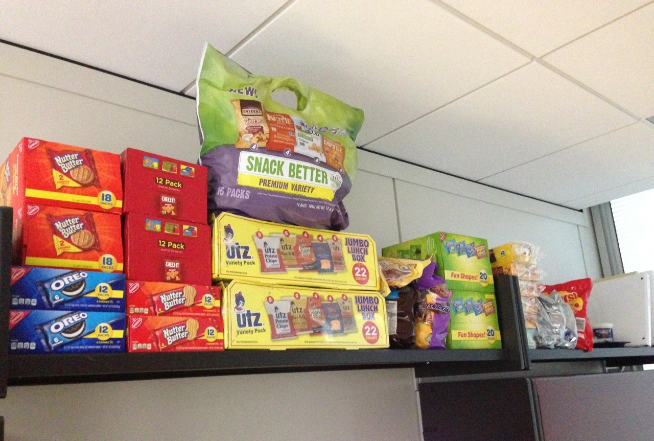 Snacks for the workshop